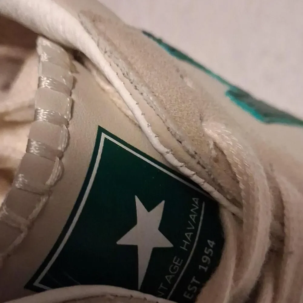 Havana-co Women's Cream and Tan Trainers